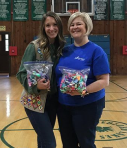 Amanda McNally with Sharon Wenner