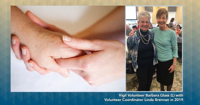 Barbara Glass and Linda Brennan