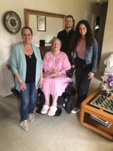 Natalie Tenore with family