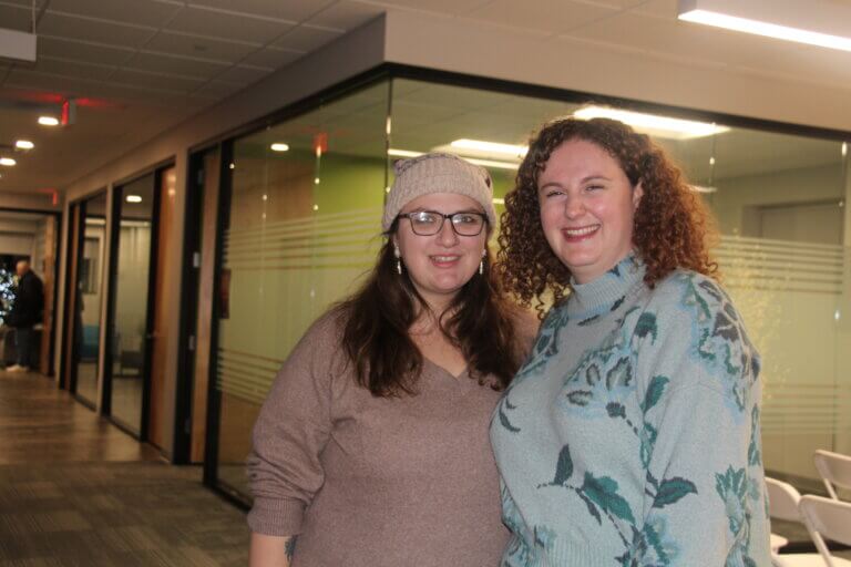 Theresa Savage and Katelin Spooner