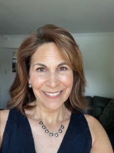 Christine Carlsen Samaritan Patient Volunteer smiles at the camera