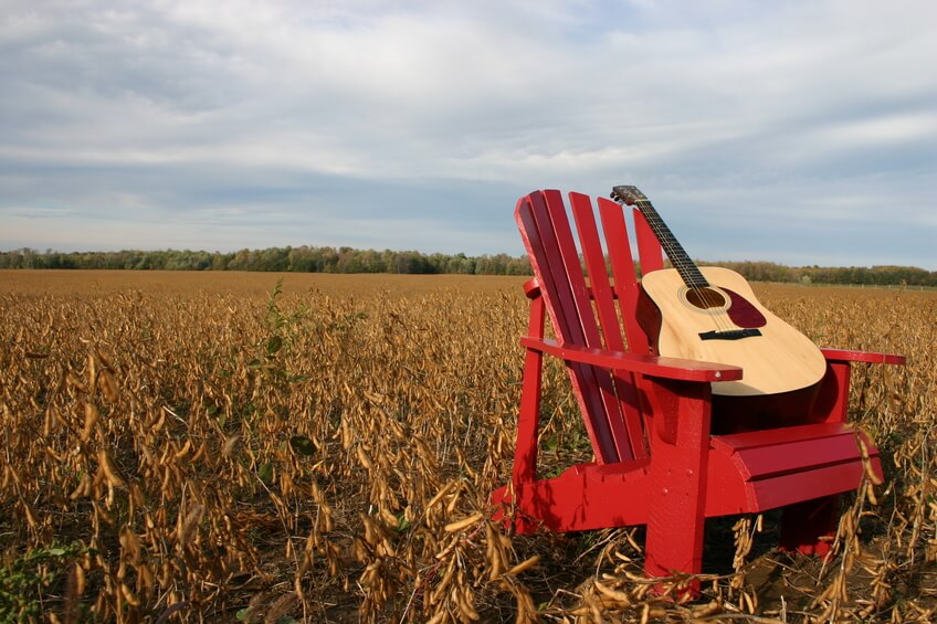 music therapy - guitar in the field