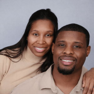 Latrice Bennett and husband