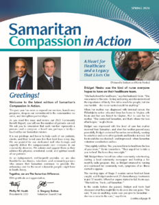 Spring 2024 Compassion in Action Cover page