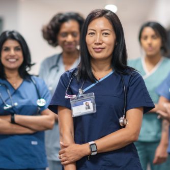 female medical team